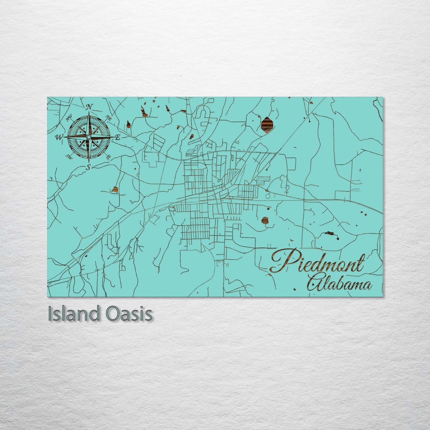 Piedmont, Alabama Street Map