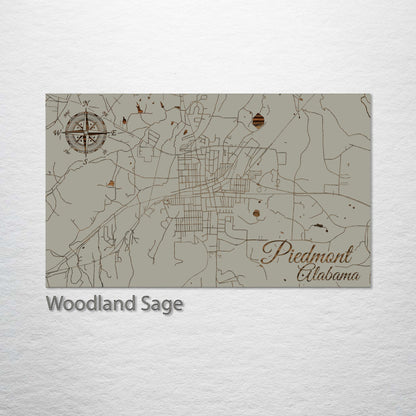 Piedmont, Alabama Street Map