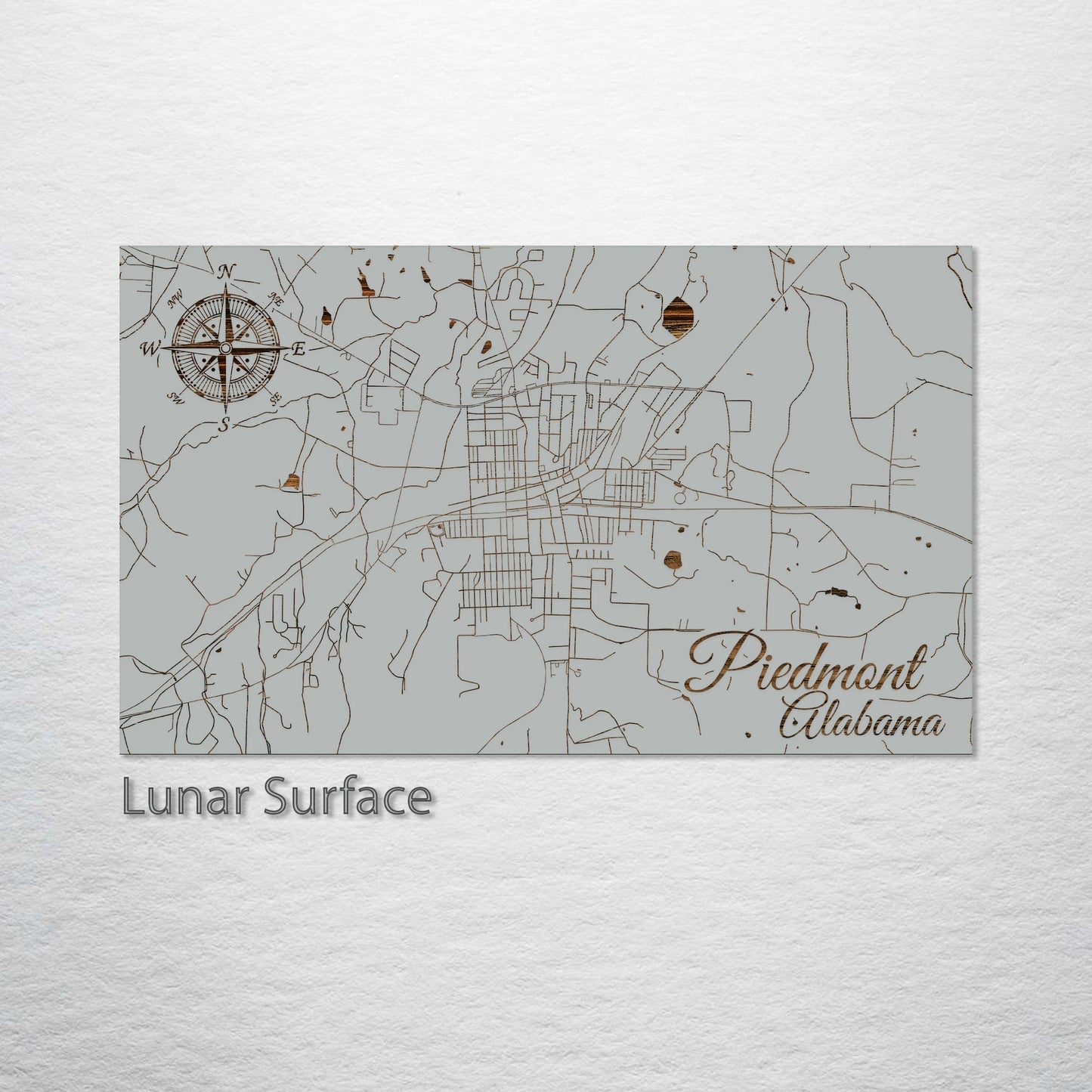 Piedmont, Alabama Street Map