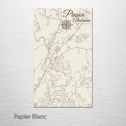 Pinson, Alabama Street Map