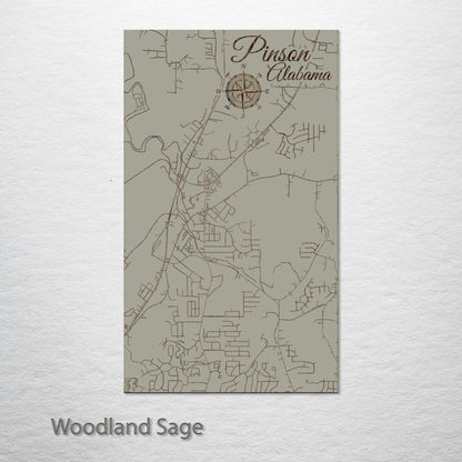 Monroeville, Alabama Street Map