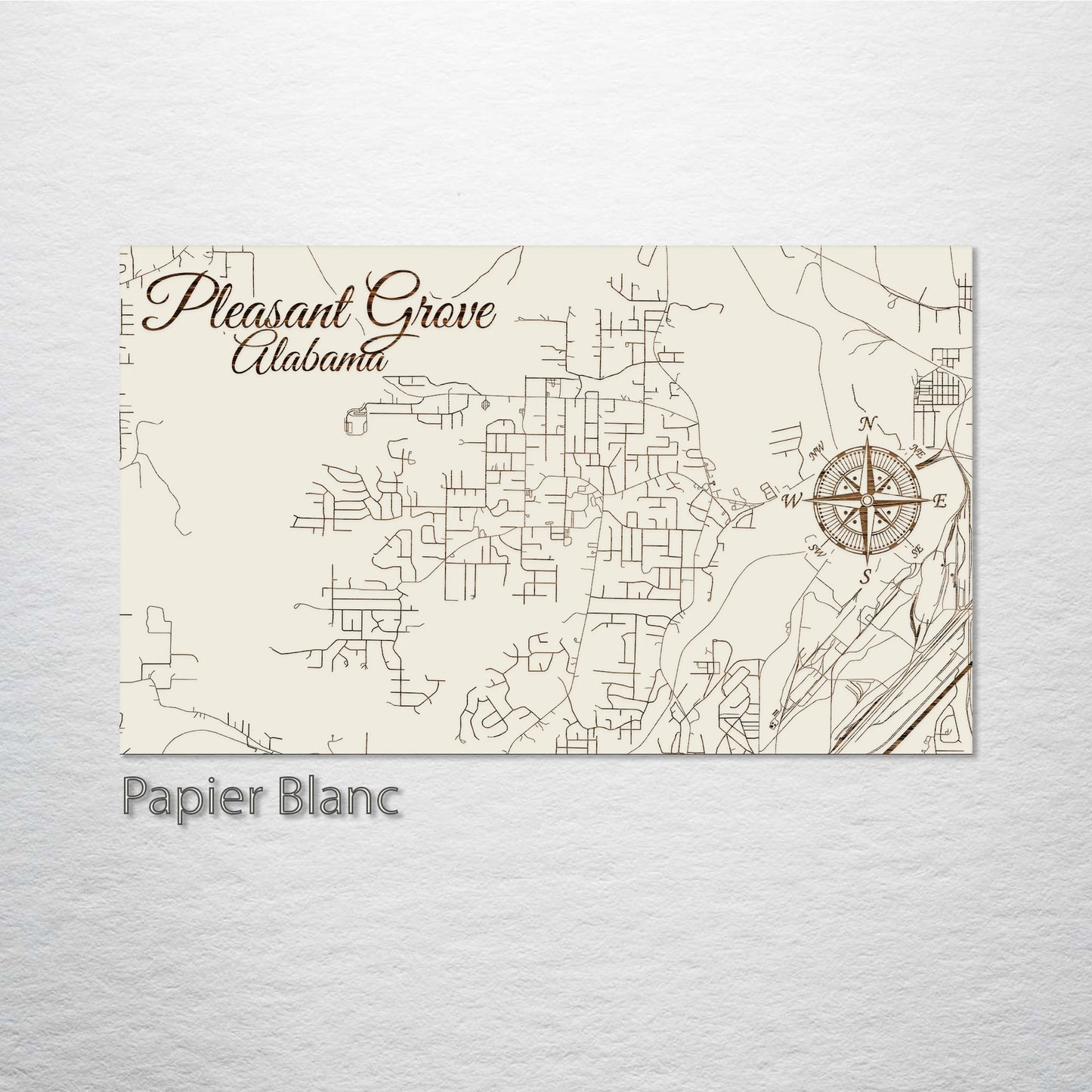 Pleasant Grove, Alabama Sreet Map