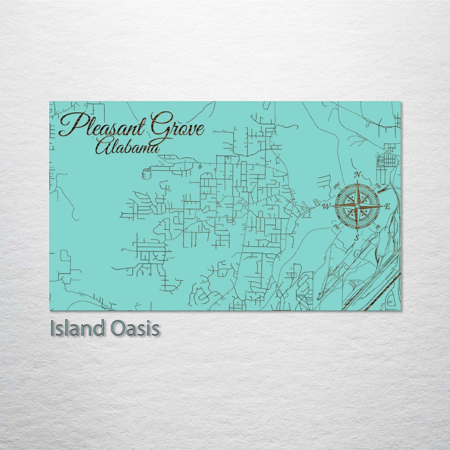 Pleasant Grove, Alabama Sreet Map