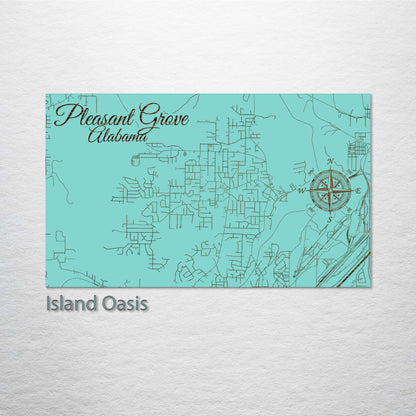 Pleasant Grove, Alabama Sreet Map