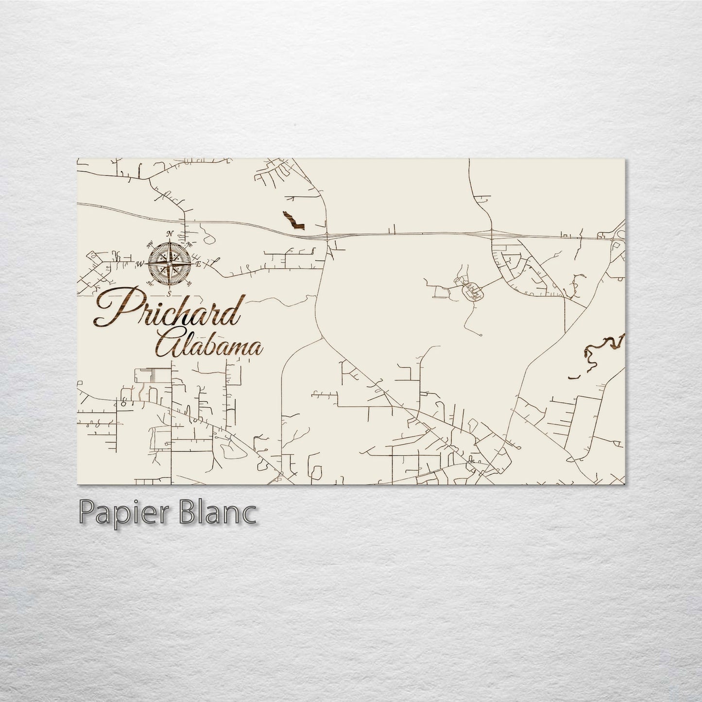 Prichard, Alabama Street Map