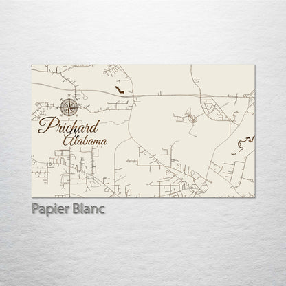 Prichard, Alabama Street Map