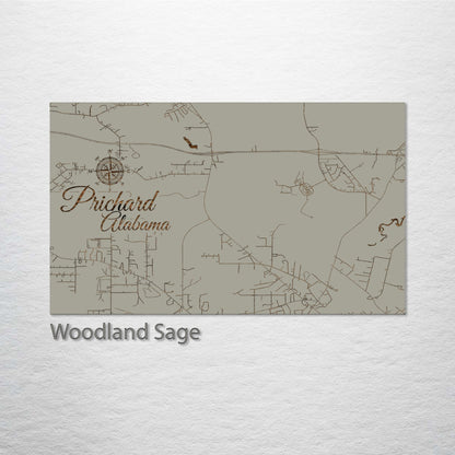 Prichard, Alabama Street Map