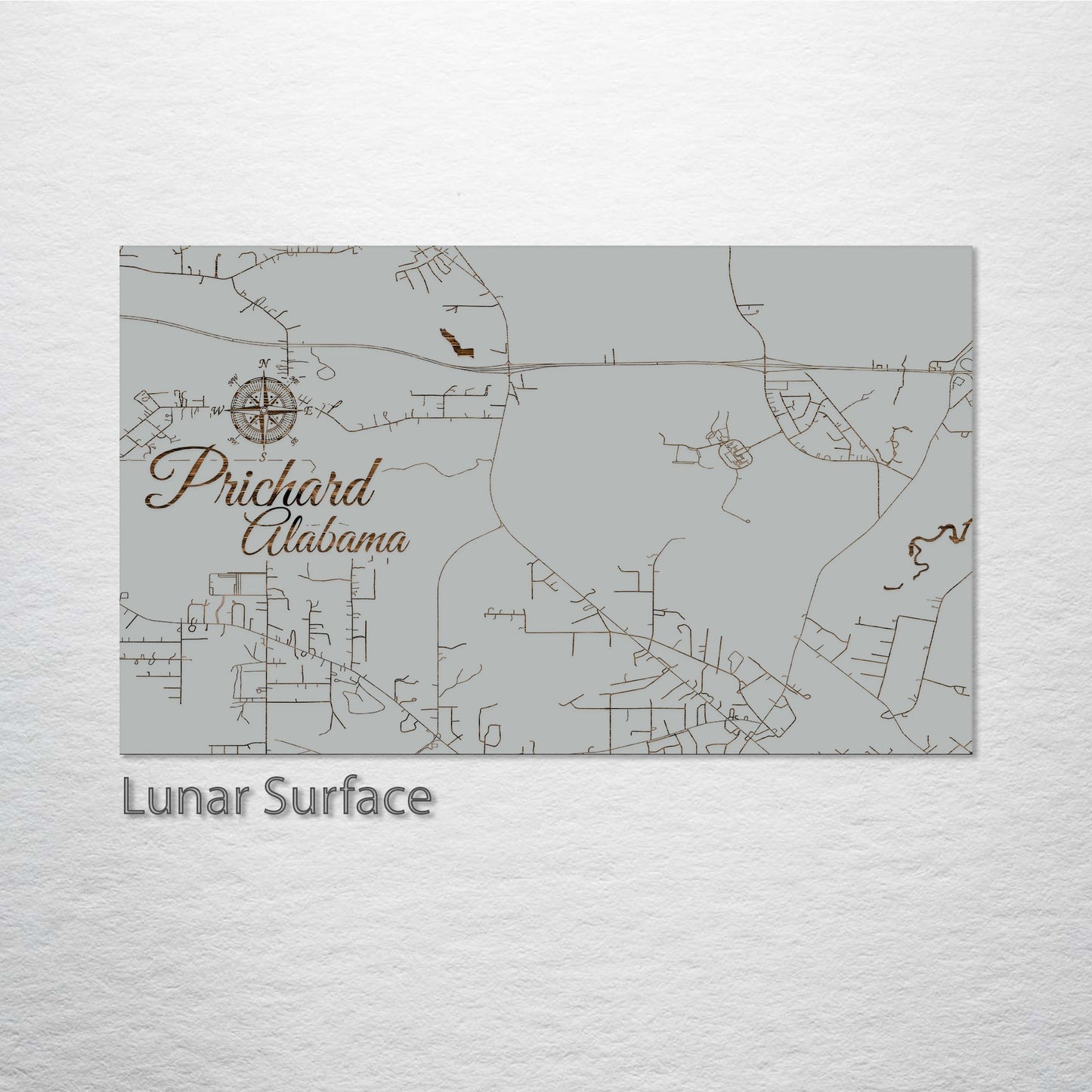 Prichard, Alabama Street Map