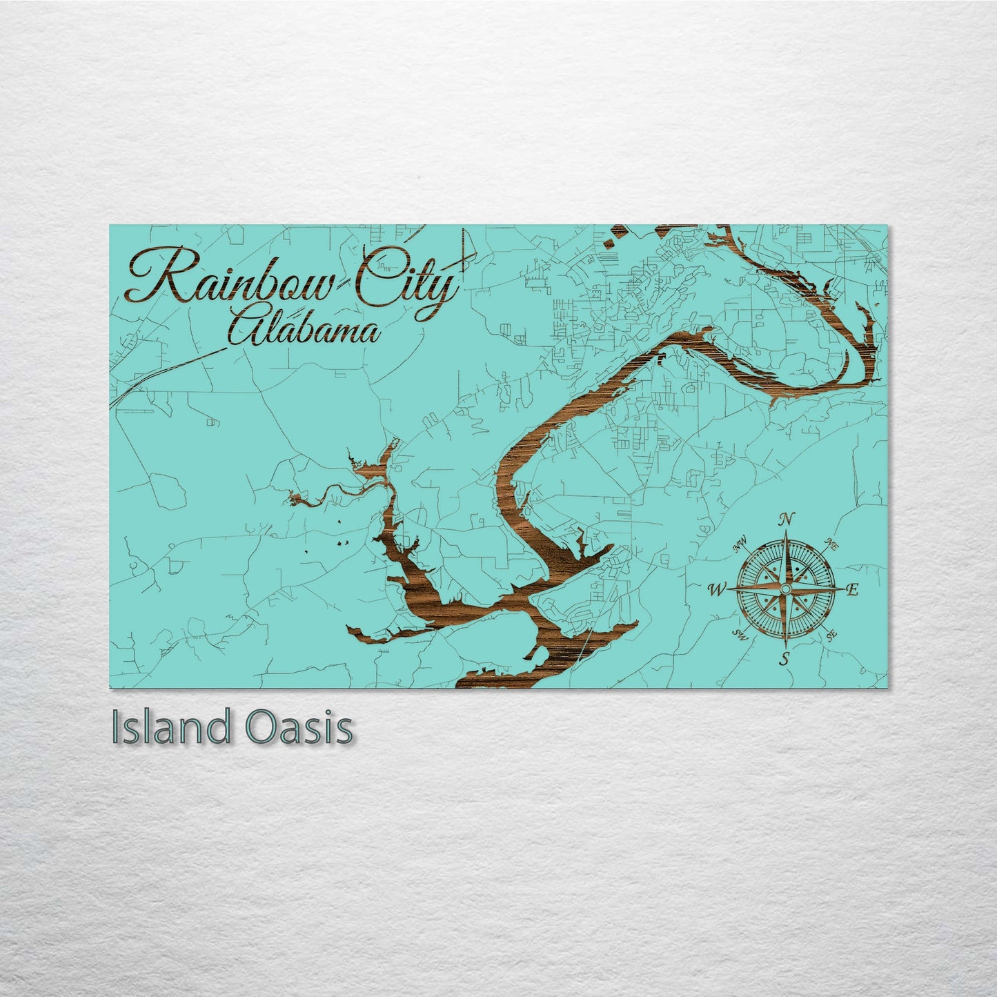 Rainbow City, Alabama Street Map