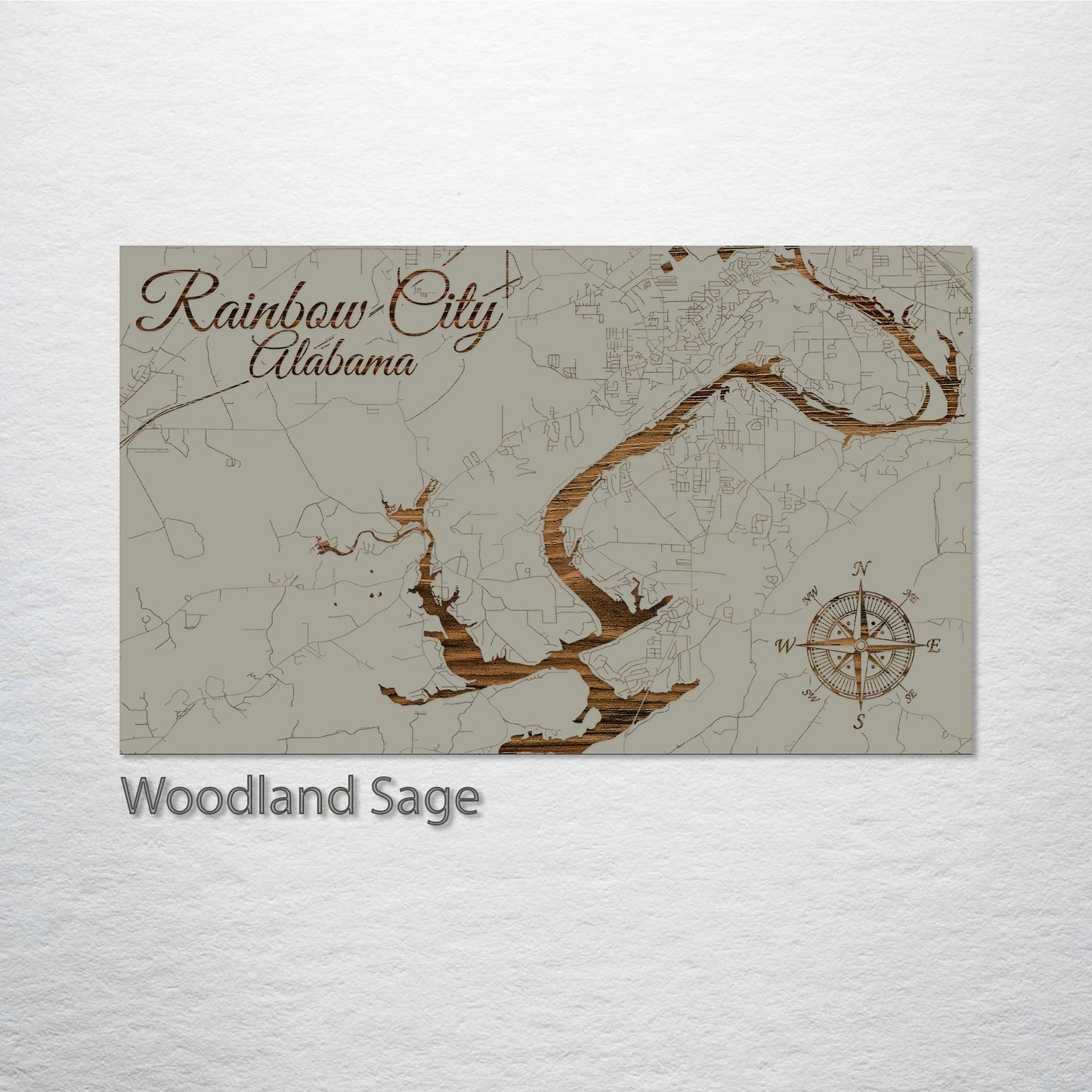 Rainbow City, Alabama Street Map