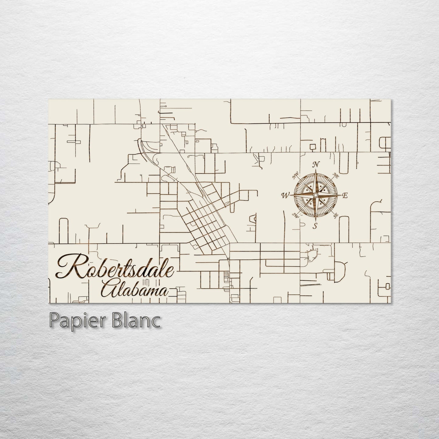 Robertsdale, Alabama Street Map