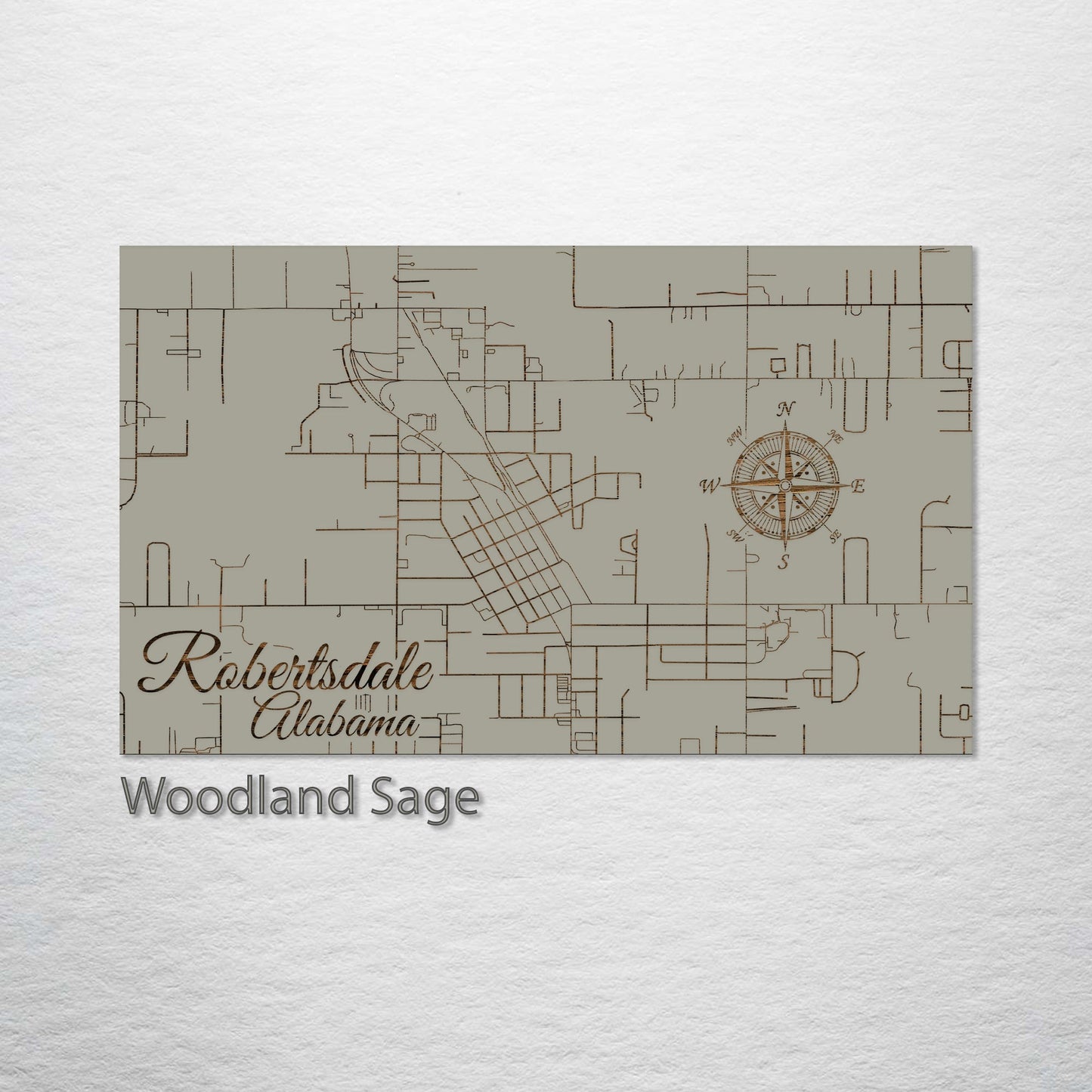 Robertsdale, Alabama Street Map