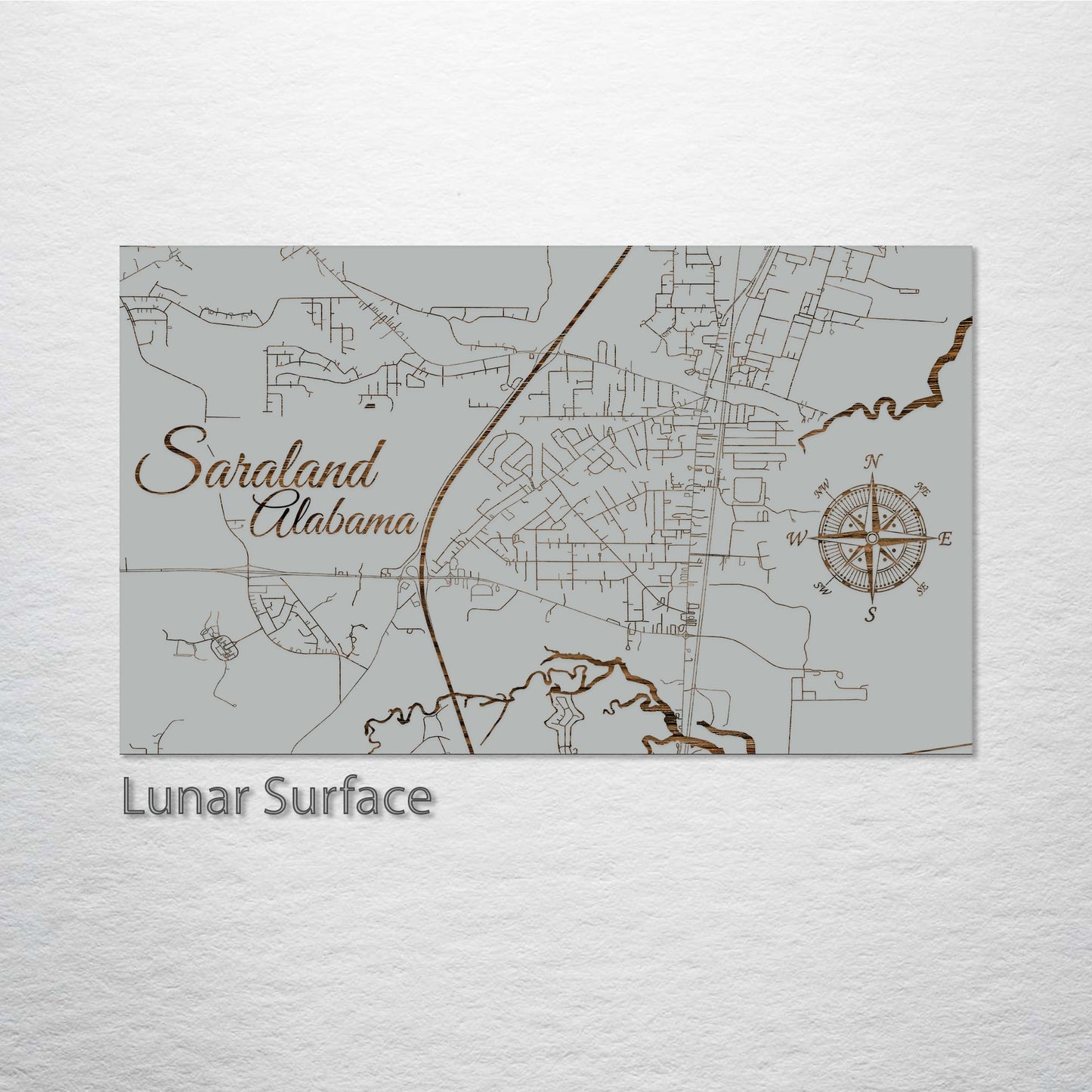 Saraland, Alabama Street Map