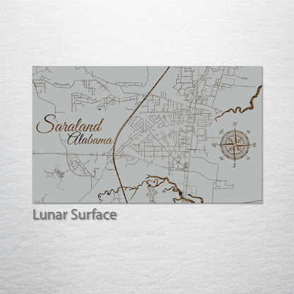 Saraland, Alabama Street Map