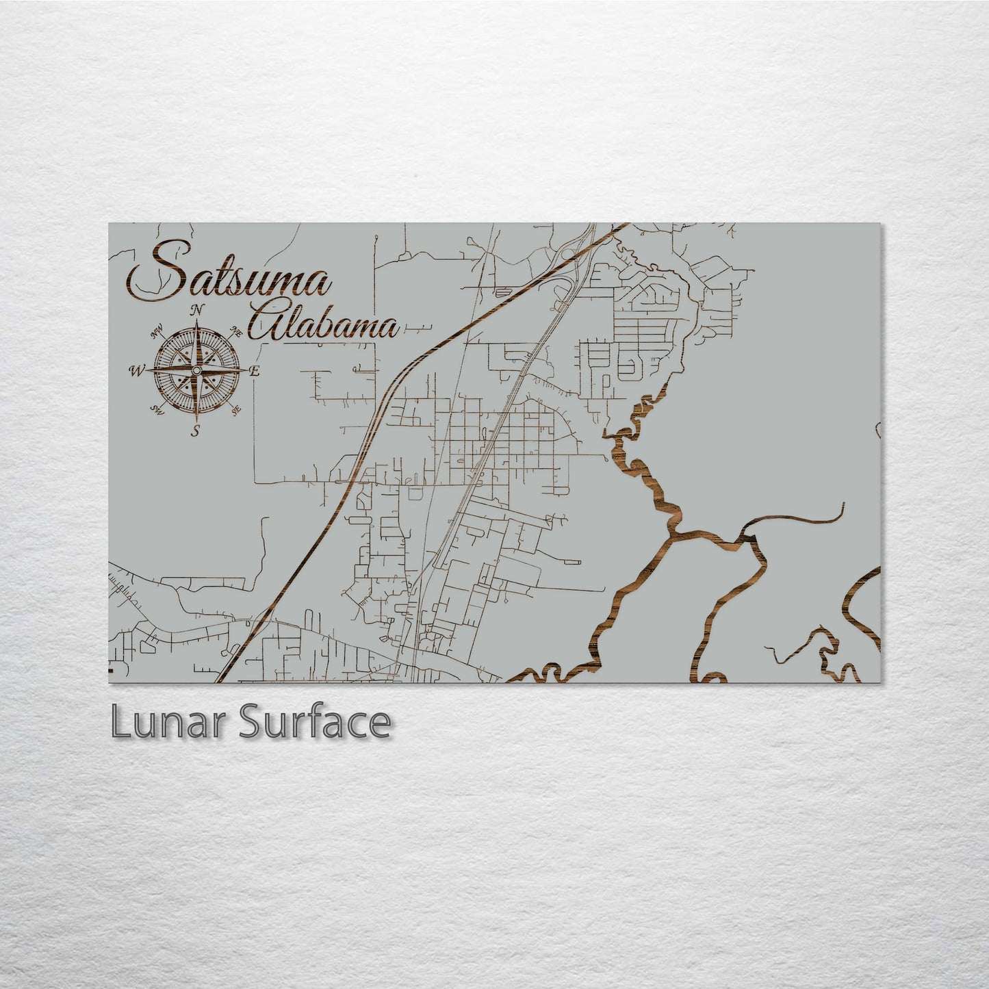 Satsuma, Alabama Street Map