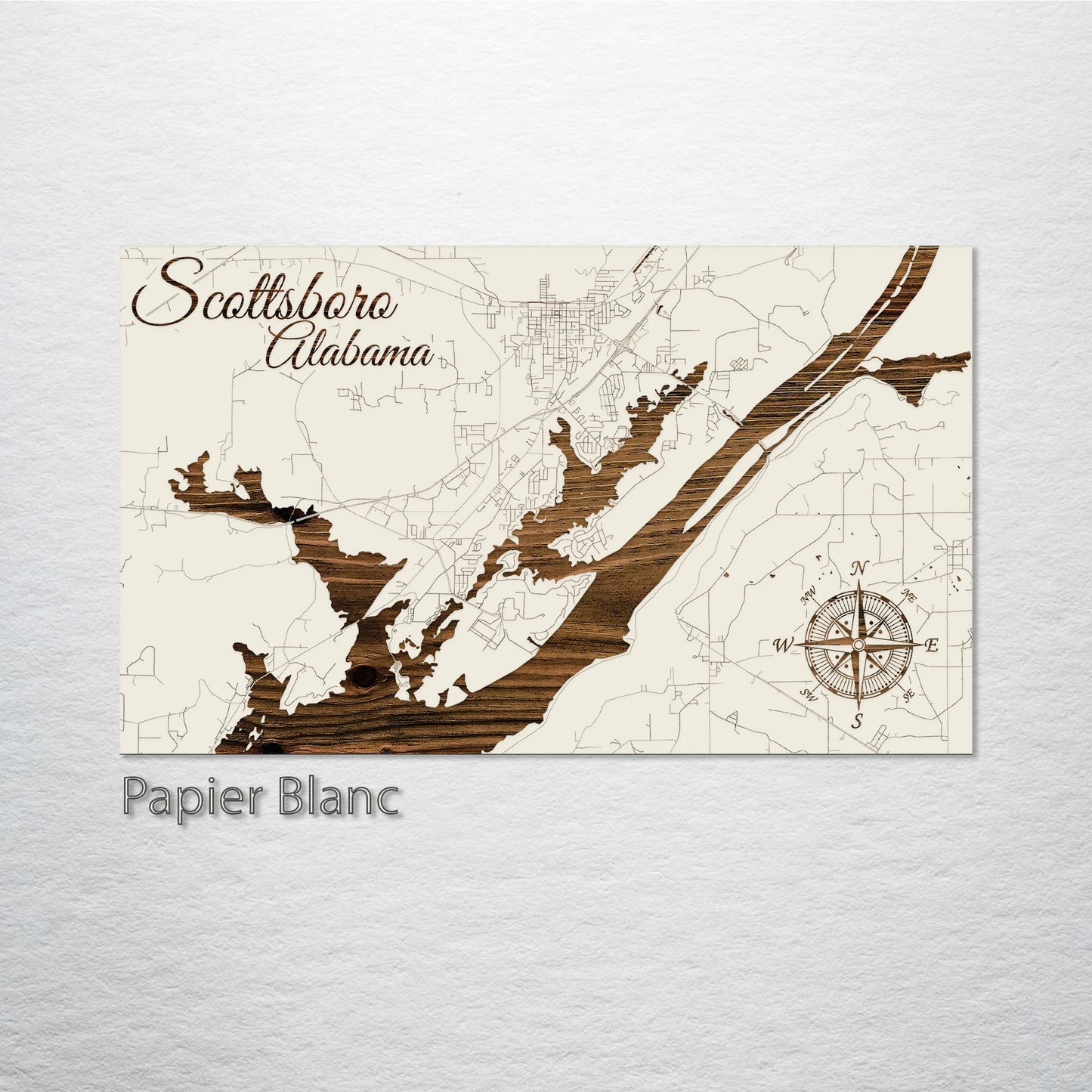 Scottsboro, Alabama Street Map