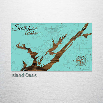 Scottsboro, Alabama Street Map