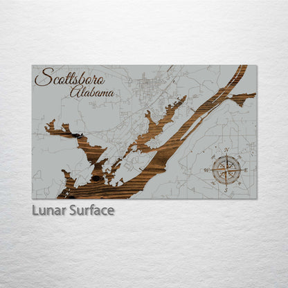 Scottsboro, Alabama Street Map