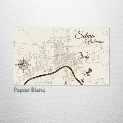 Selma, Alabama Street Map