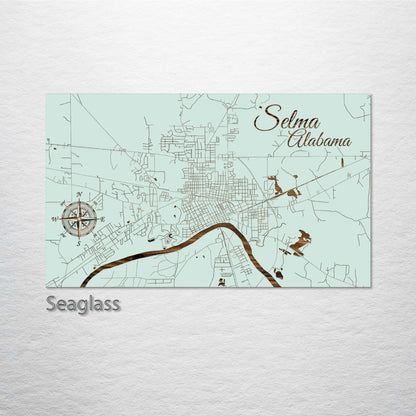 Selma, Alabama Street Map