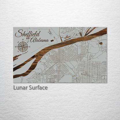 Sheffield, Alabama Street Map