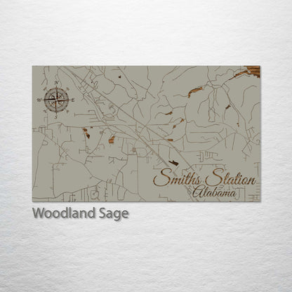 Smiths Station, Alabama Street Map