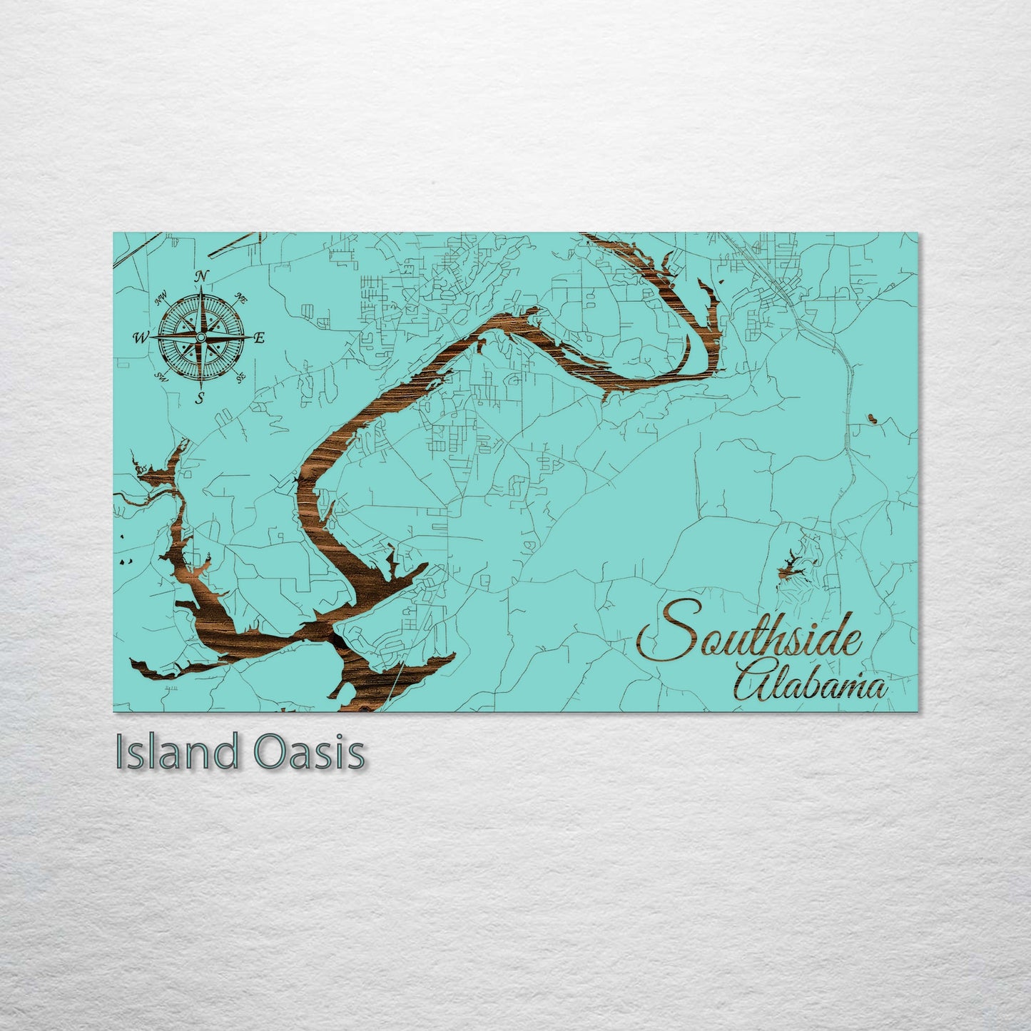 Southside, Alabama Street Map