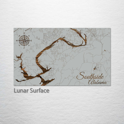 Southside, Alabama Street Map