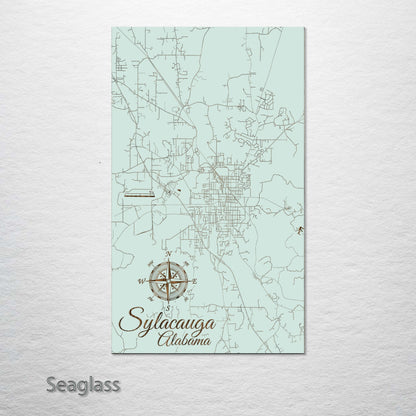 Sylacauga, Alabama Street Map