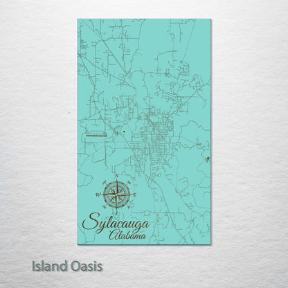 Sylacauga, Alabama Street Map