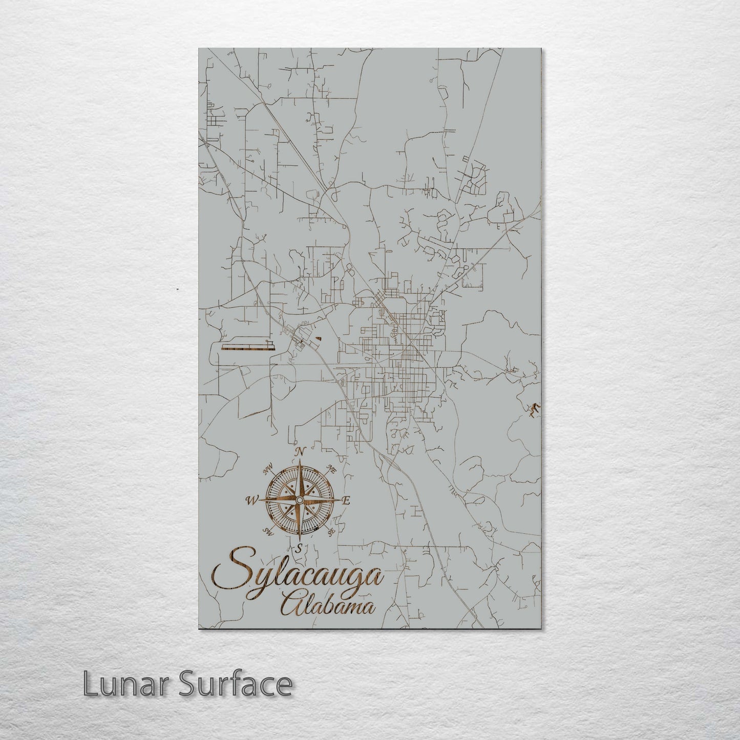 Sylacauga, Alabama Street Map