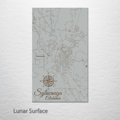 Sylacauga, Alabama Street Map