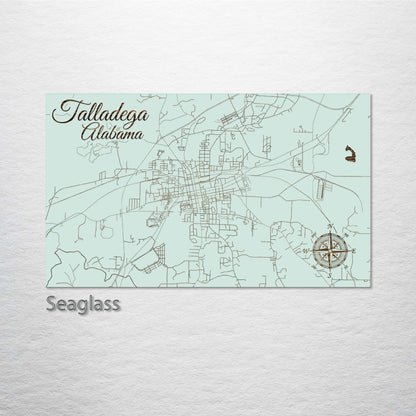 Talladega, Alabama Street Map