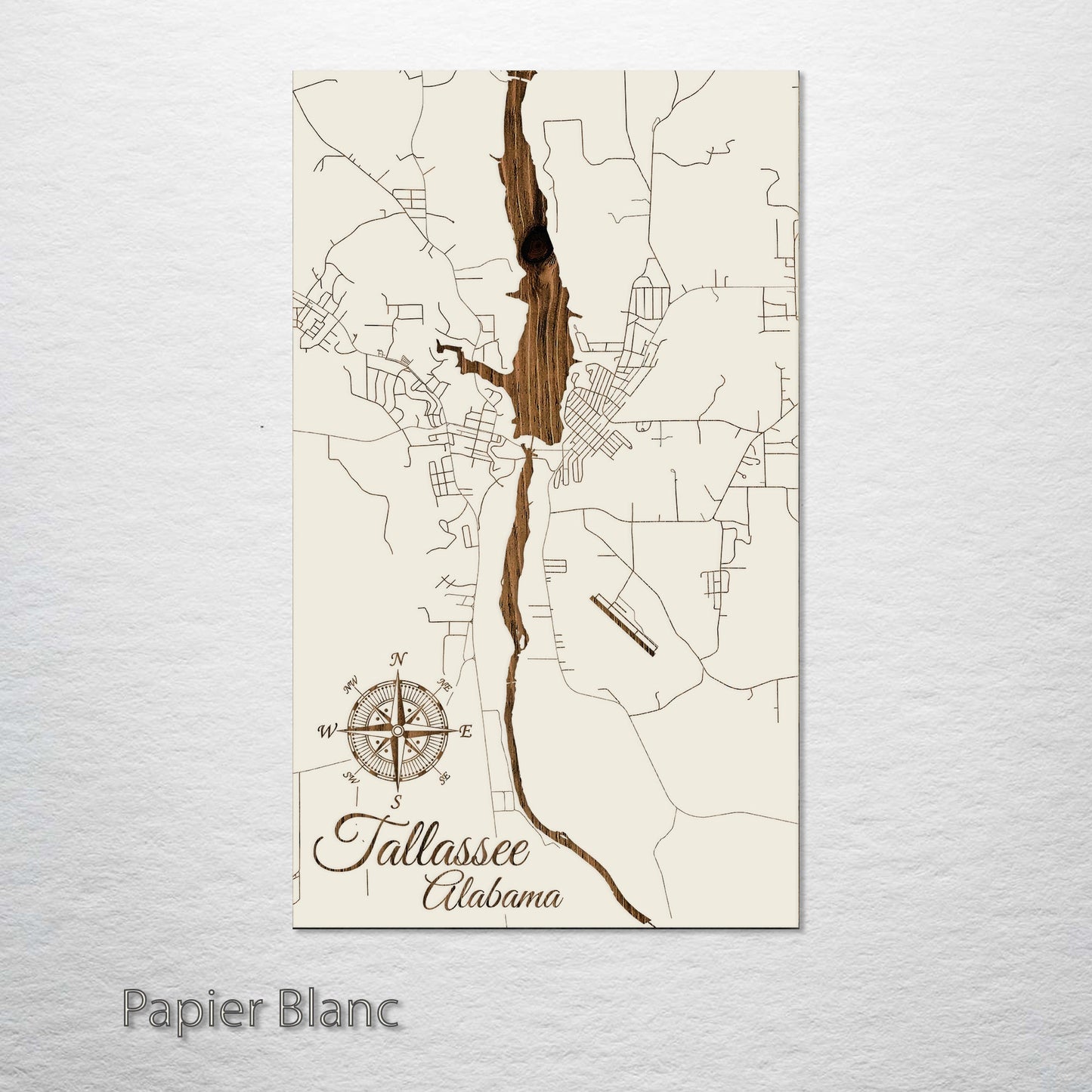 Tallassee, Alabama Street Map