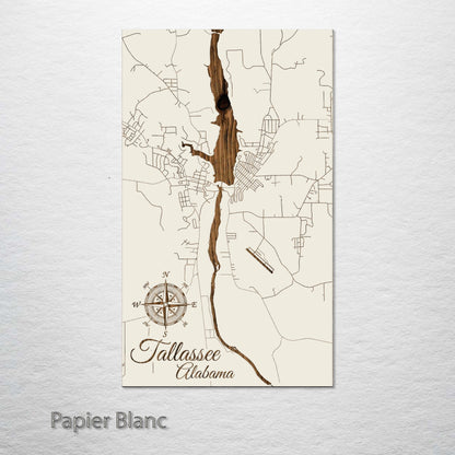Tallassee, Alabama Street Map