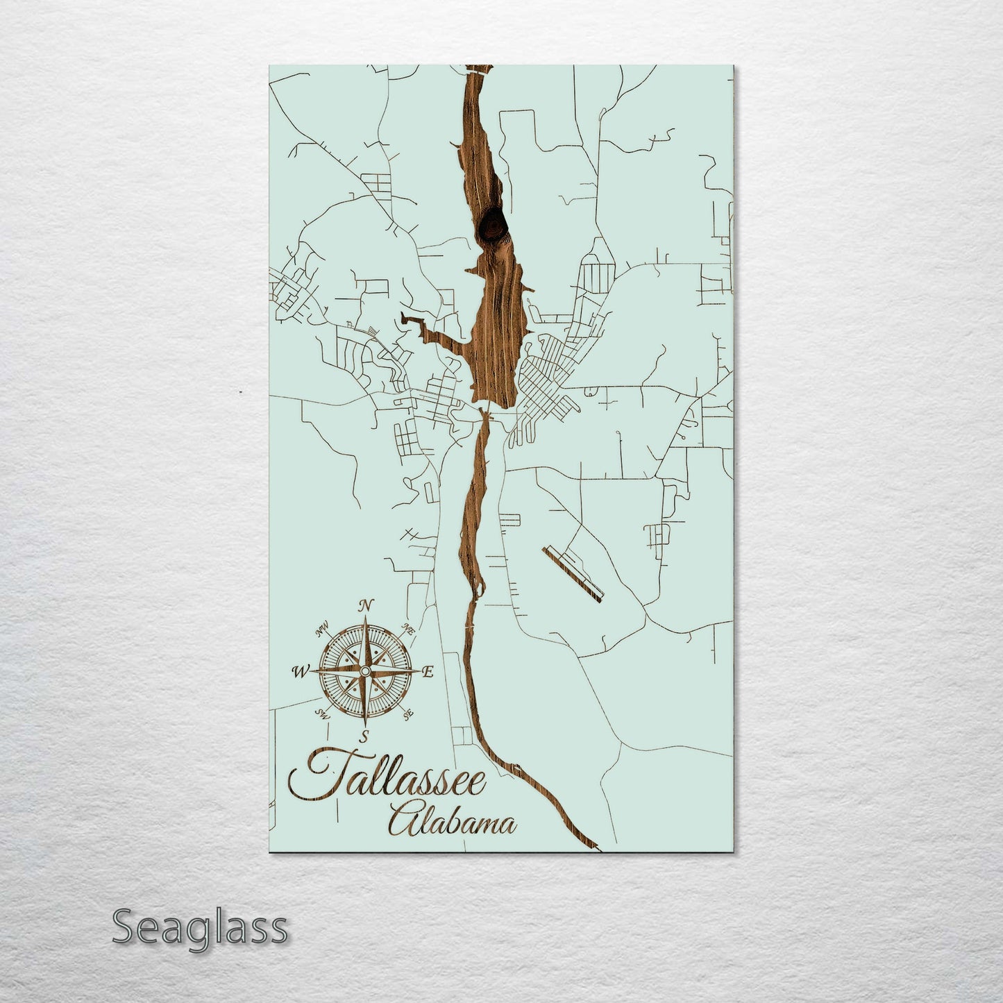 Tallassee, Alabama Street Map