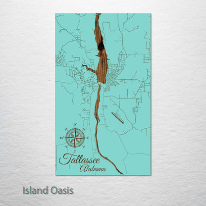Tallassee, Alabama Street Map