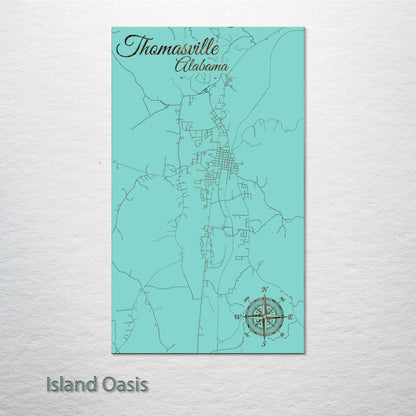 Thomasville, Alabama Street Map