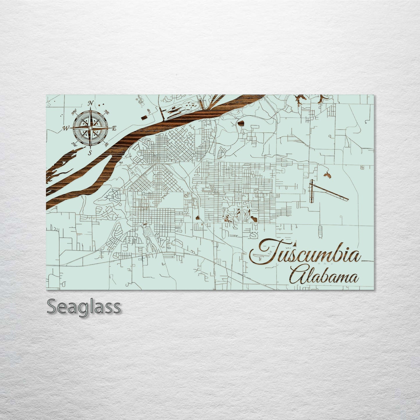 Tuscumbia, Alabama Street Map