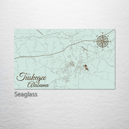 Tuskegee, Alabama Street Map