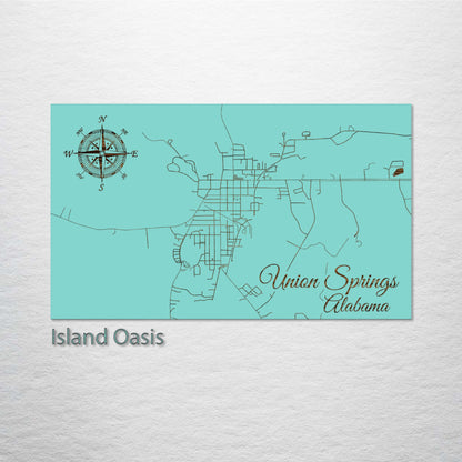 Union Springs, Alabama Street Map