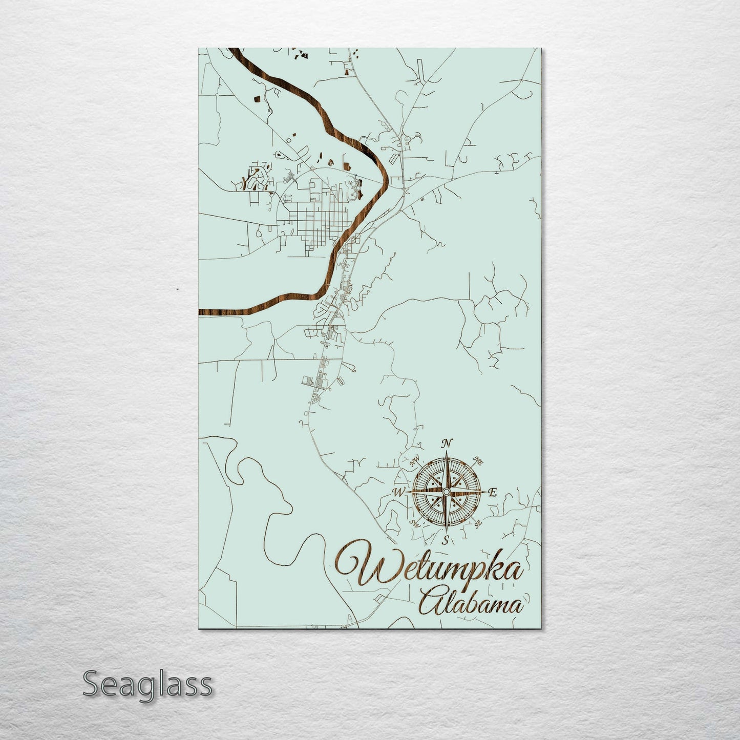 Wetumpka, Alabama Street Map
