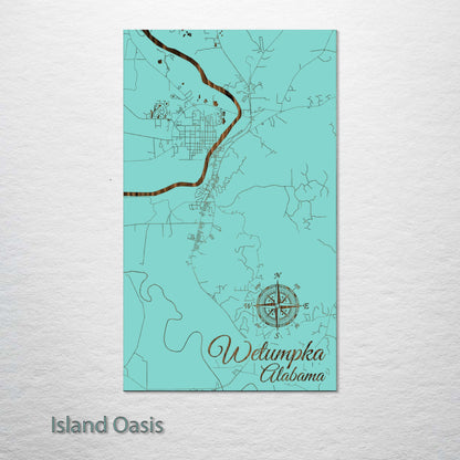 Wetumpka, Alabama Street Map