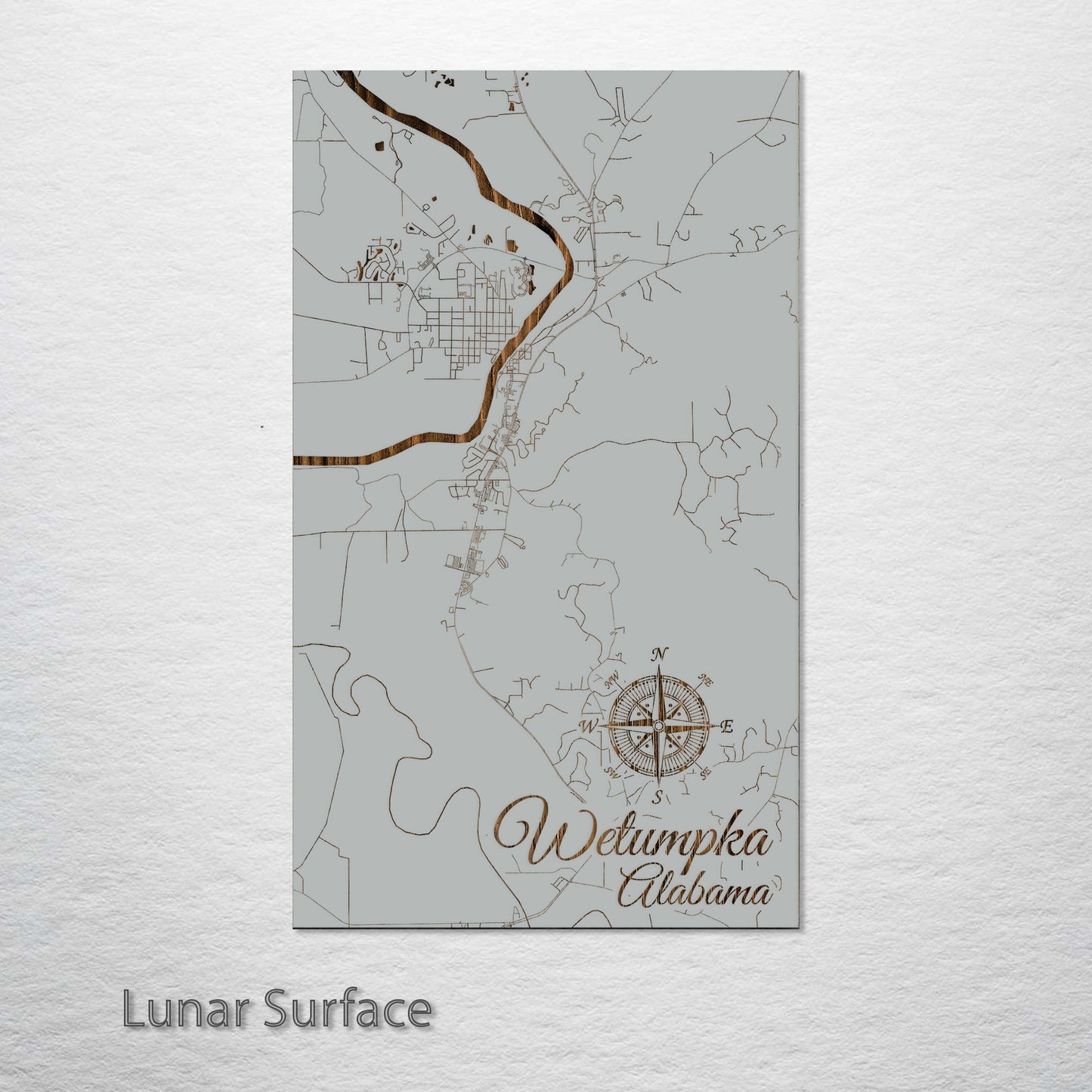 Wetumpka, Alabama Street Map