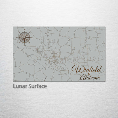 Winfield, Alabama Street Map