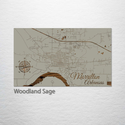 Morrilton, Arkansas Street Map