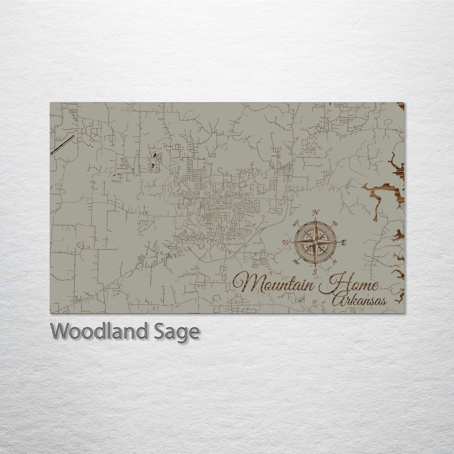 Mountain Home, Arkansas Street Map