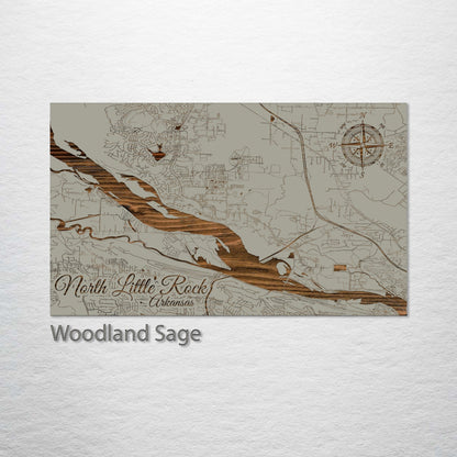 North Little Rock, Arkansas Street Map