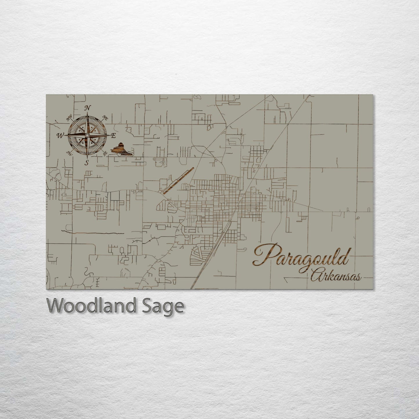 Paragould, Arkansas Street Map