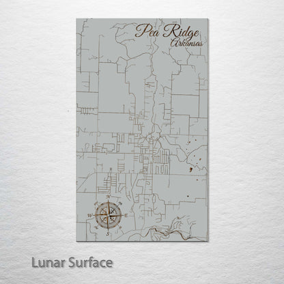 Pea Ridge, Arkansas Street Map